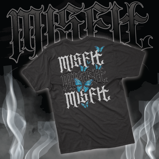MISFITS BUTTERFLY GRAPHIC TEE