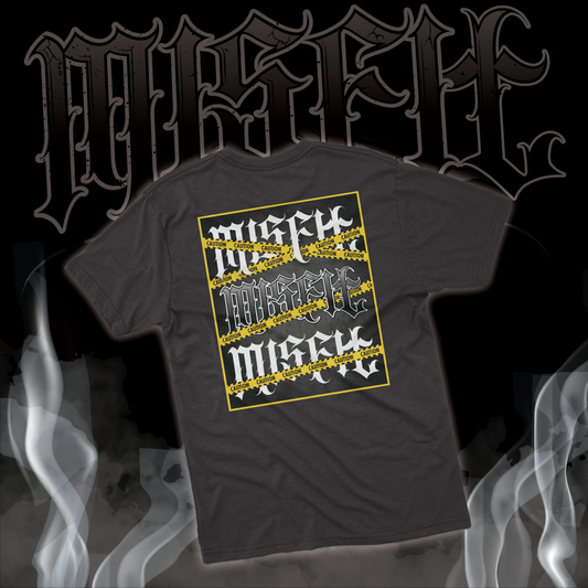 MISFITS CAUTION TAPE GRAPHIC TEE