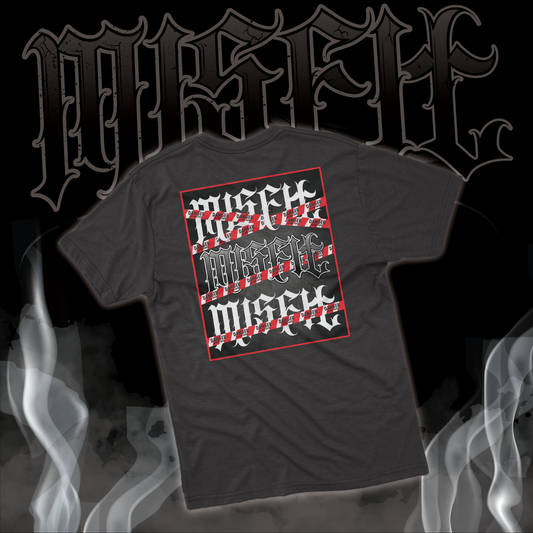 MISFITS DANGER TAPE GRAPHIC TEE