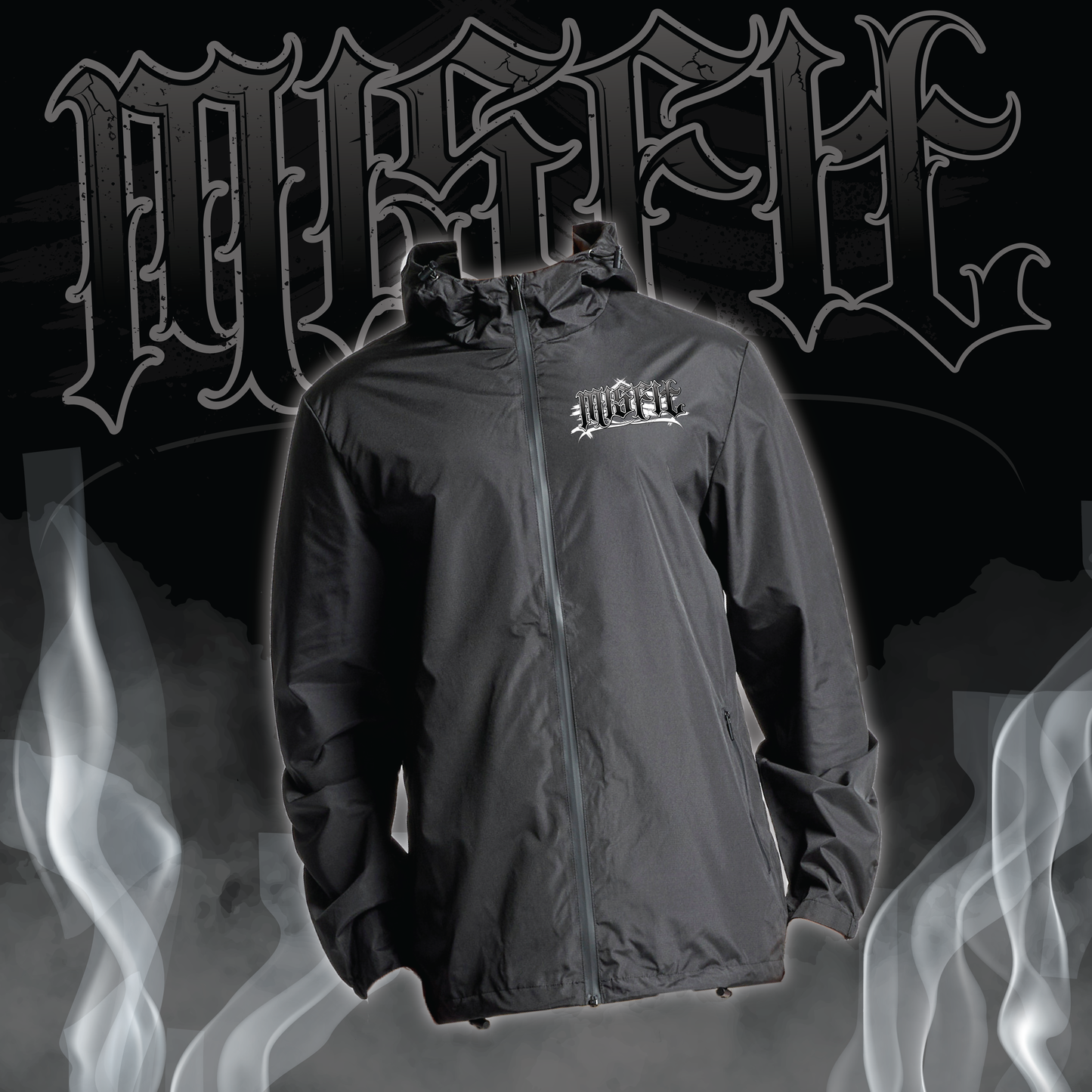 MISFITS WINDBREAKER ZIPPER JACKET